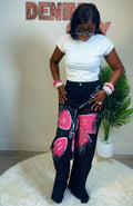 Cute Rhinestones Denim